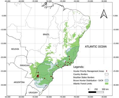Restoration of Alouatta guariba populations: building a binational management strategy for the conservation of the endangered brown howler monkey of the Atlantic Forest